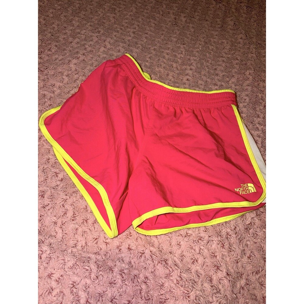 The North Face Women’s Athletic Activewear Shorts Microfiber Pink Small P
